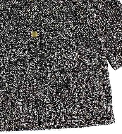 Mini A Ture Cardigan - Stickat - Blå/Vit