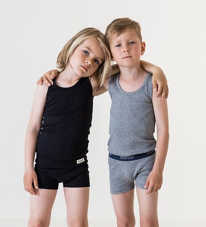 MarMar Boxershorts - 2er-Pack - Schwarz