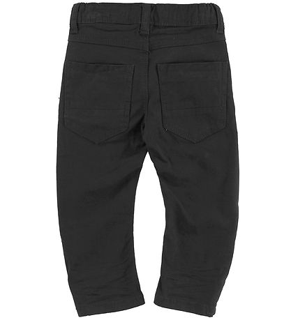 Minymo Trousers - Twill Regular - Black