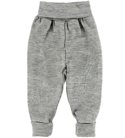 Engel Pantalon - Laine/Soie - Gris Chin