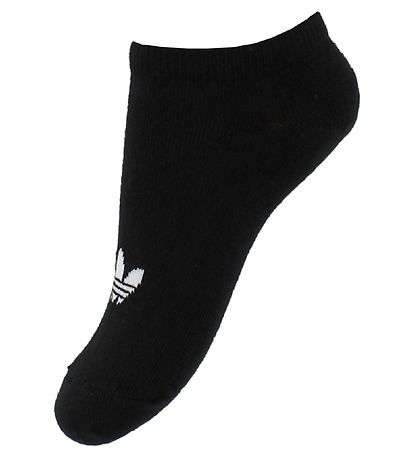 adidas Originals Ankel Socks - Trefoil - 3-Pack - Black w. Logo