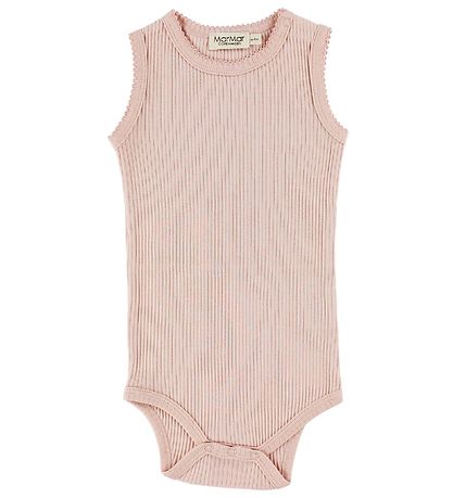 MarMar Body - ohne rmel - Rib - Modal - Pink