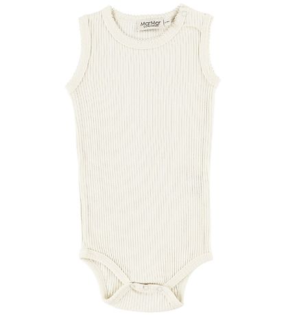 MarMar Body - ohne rmel - Rib - Modal - Offwhite