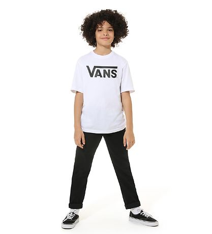 Vans Stuttermabolur - Hvítur M. Lógó