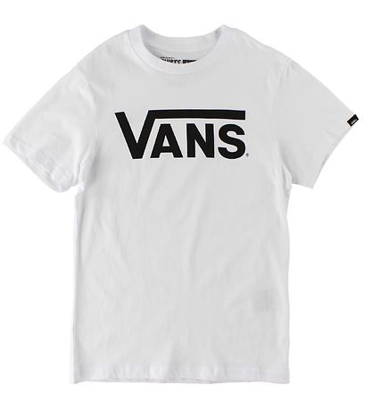 Vans Stuttermabolur - Hvítur M. Lógó