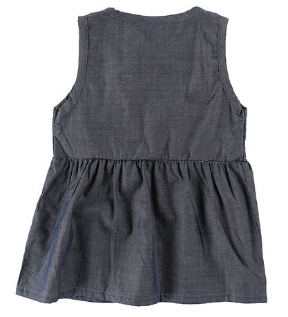 Fixoni Kleid - Denim m. Knöpfe