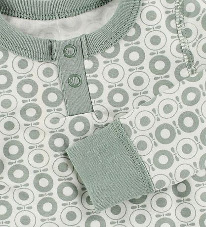 Katvig Classics Body - l/ä - Weiß m. Matt grüne Äpfel