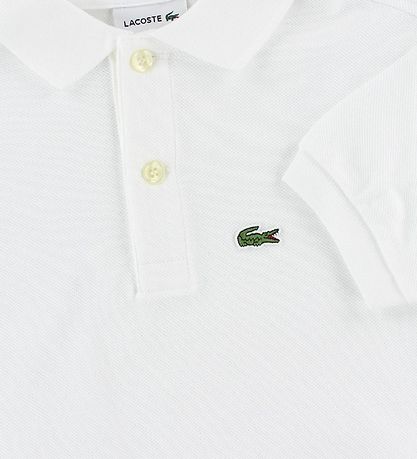 Lacoste Polo - Hvítt