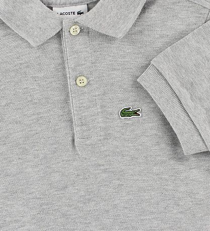 Lacoste Polo - Grau Meliert