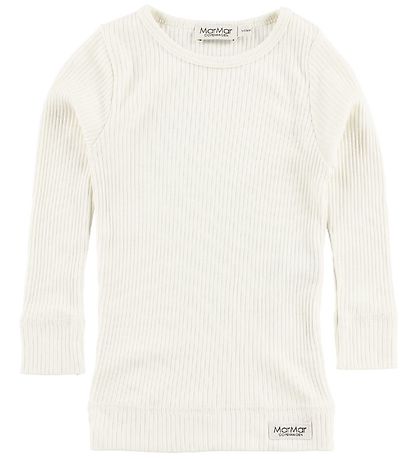 MarMar Long Sleeve Top - Rib - Off-White