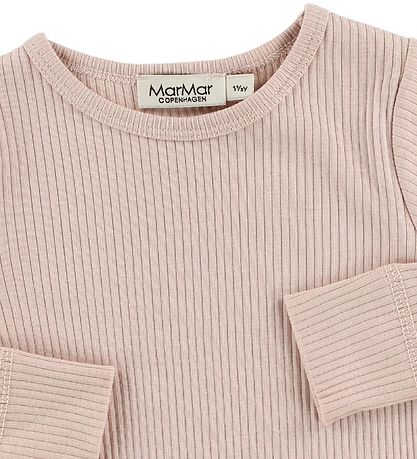 MarMar Long Sleeve Top - Rib - Rose