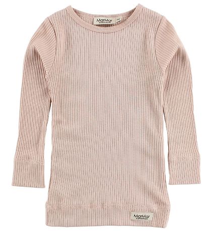 MarMar Long Sleeve Top - Rib - Rose