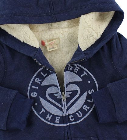 Roxy Kapuzenjacke - Navymeliert Memorize. Logo