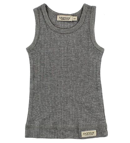 MarMar Unterhemden - 2er-Pack - Graumeliert