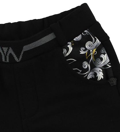Young Versace Pantalon de Jogging - Noir