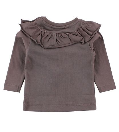En Fant Pullover - Mattes Lila m. Giftpilze