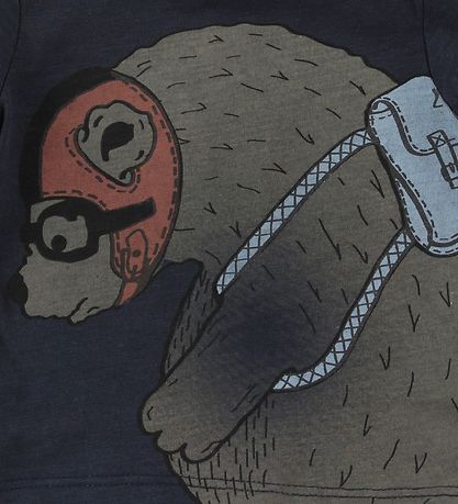 En Fant Blússa - Dökkblátt M. Björn