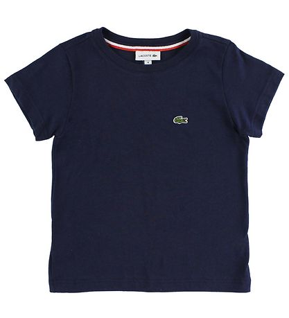 Lacoste Stuttermabolur - Dökkblátt
