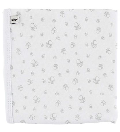 Pippi Baby Teppich - 70x70 - 2er-Pack - Weiß/Hellgrau m. Bären/F