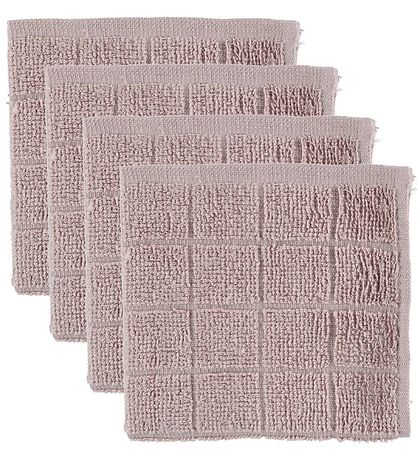 Pippi Baby Washcloths - 4-Pack - Dusty Rose