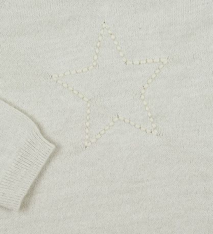 Papfar Blouse - Ivory w. Star