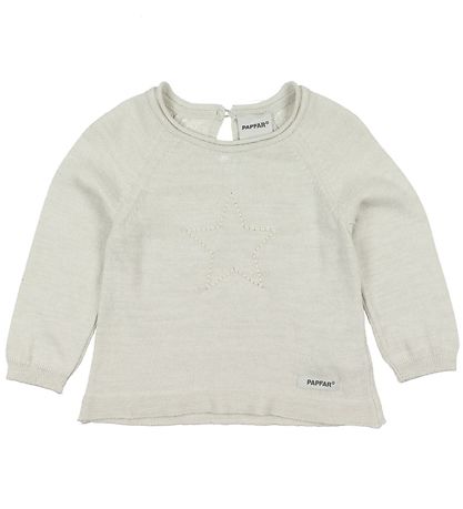 Papfar Blouse - Ivory w. Star