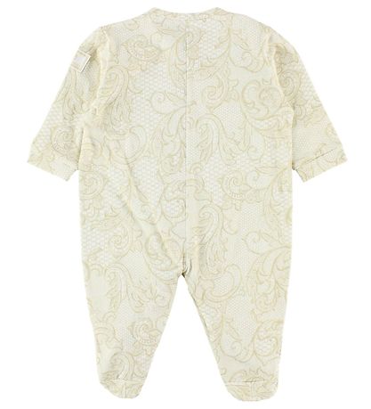 Young Versace Gift Box - Jumpsuit/Bib - Beige w. Print