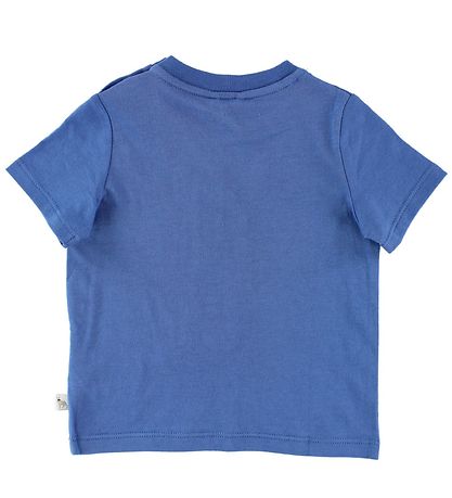 Stella McCartney Kids T-Shirt - Blauw m. Schedel