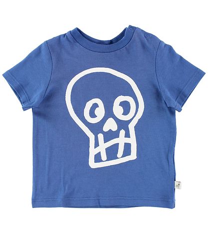 Stella McCartney Kids T-shirt - Blue w. Skull