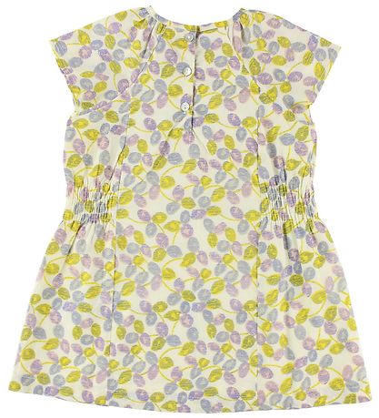 Mini A Ture Kleid - Elfenbein m. Print