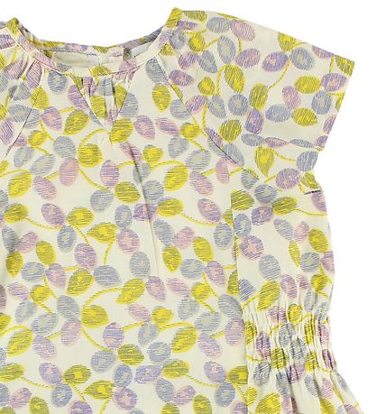 Mini A Ture Kleid - Elfenbein m. Print
