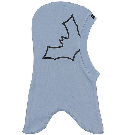 Racing Kids Balaclava - Light Blue w. Bats