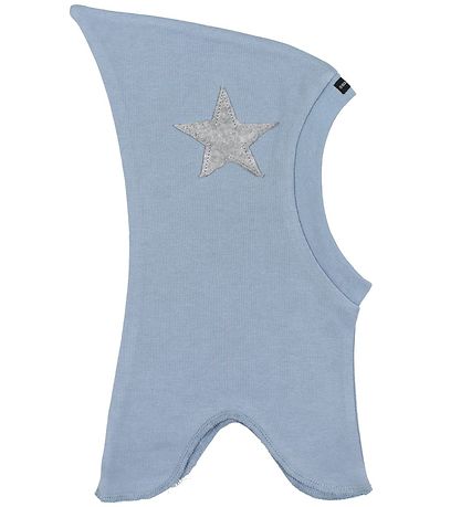 Racing Kids Balaclava - Light Blue w. Star