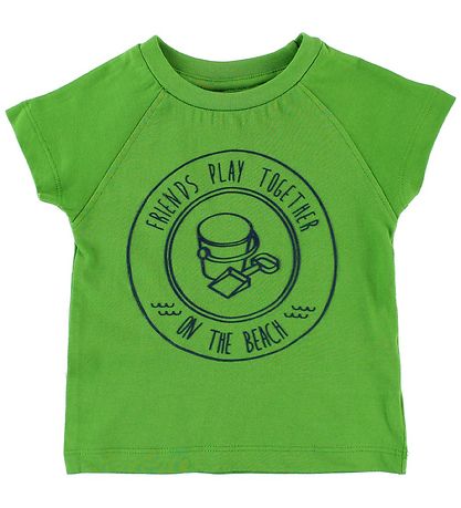 Ensemble de Shorts Color Kids - Naung - Vert/Bleu av. Poisson
