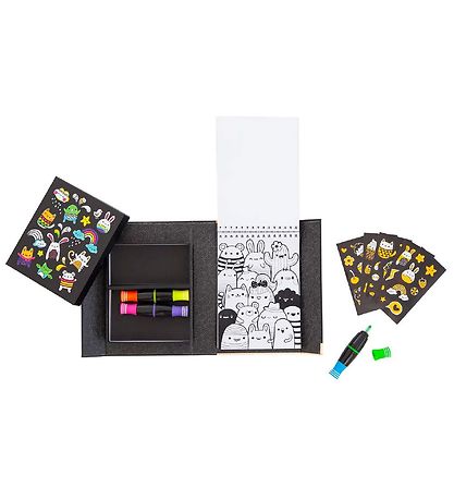 Tiger Tribe Colouring Set - Delicate Detail
