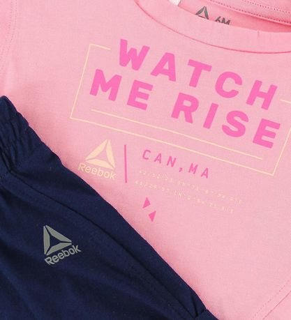 Reebok T-shirt set - Pink/Navy