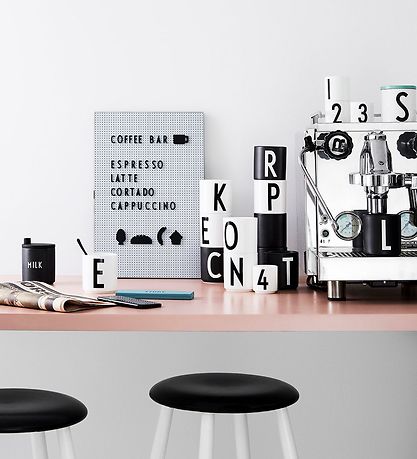 Design Letters Icons - Party - Black