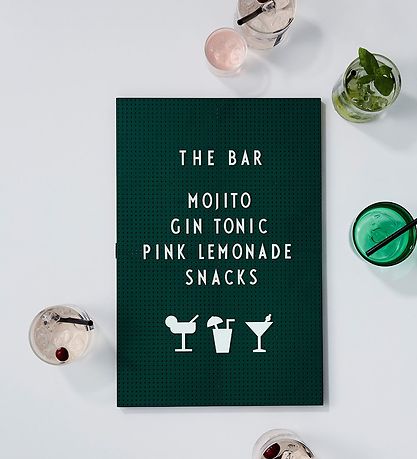 Design Letters Icons - Party - Black
