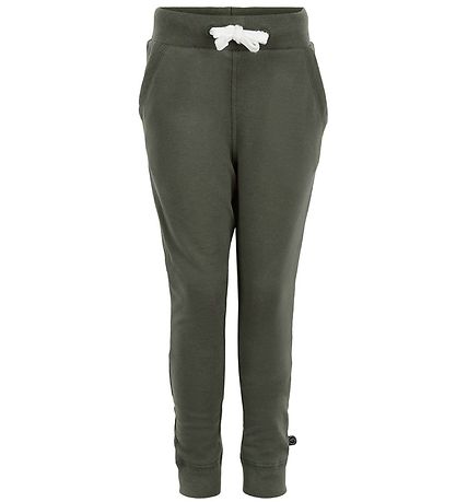 Minymo Jogginghosen - 2er-Pack - Anthrazitgrau/Army