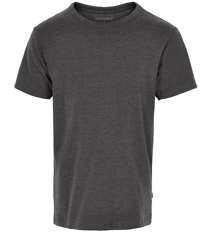 Minymo T-shirt - 2-Pack - Charcoal Grey/Army