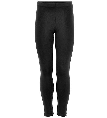 Minymo Leggings - 2er-Pack - Schwarz/Grau