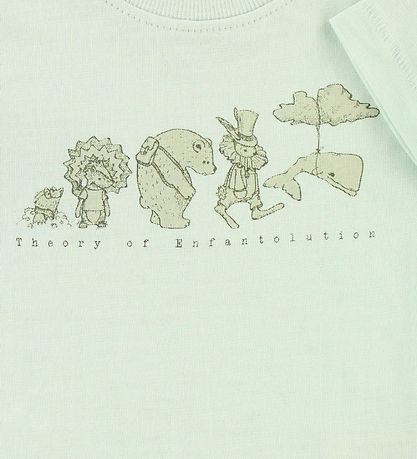 En Fant T-shirt - Gate - Mint w. Animals