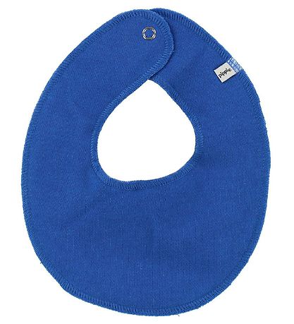 Pippi Baby Teething Bib - Round - Blue