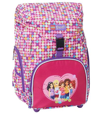 LEGO School Backpack Set - LWOutbag Deluxe - Friends - Confetti
