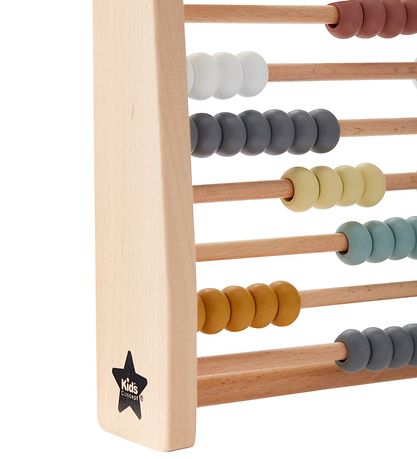 Kids Concept Rechenbrett - Holz - Bunt