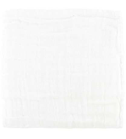 Pippi Baby Muslin Cloths - 4-Pack - 65x65 - White