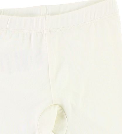 Minymo Leggings - Bamboo - White