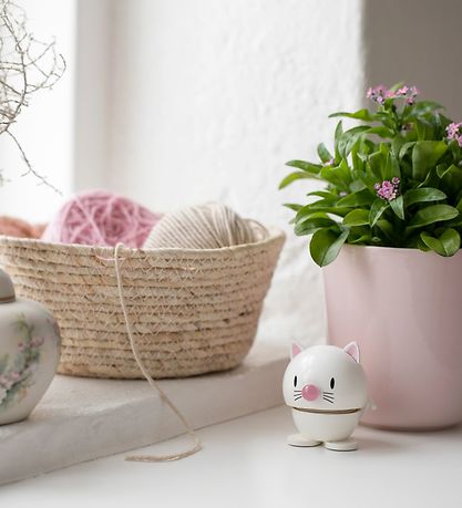 Hoptimist Baby Cat - 7 cm - Hvítt