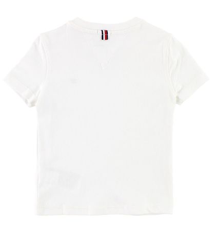 Tommy Hilfiger Stuttermabolur - Hvítt