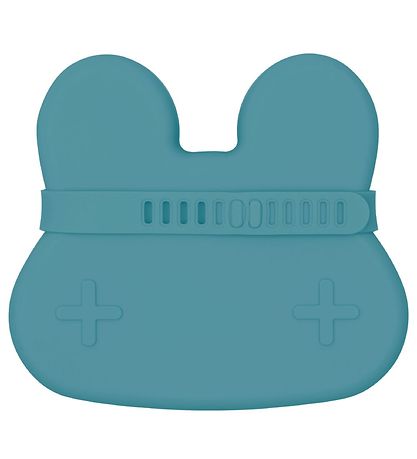 We Might Be Tiny Snackbox - Rabbit - Silicone - Petrol